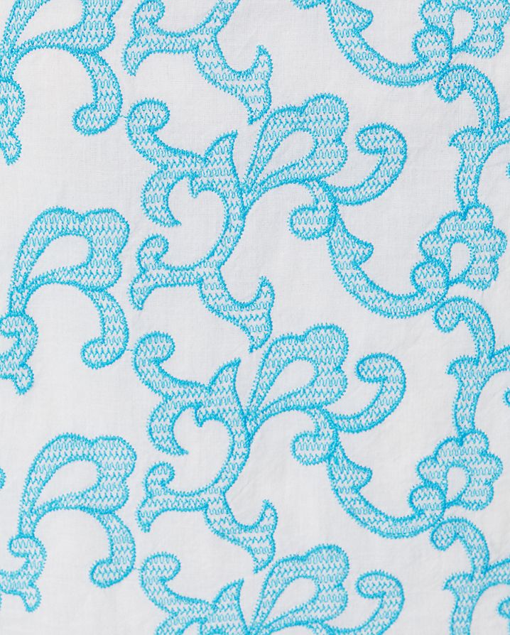DAHLIANA EMBROIDERED TOP