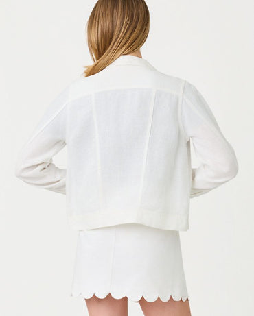 SEASPRAY LINEN JACKET