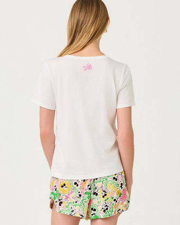 CLAIRMONT TRIMMED KNIT TOP