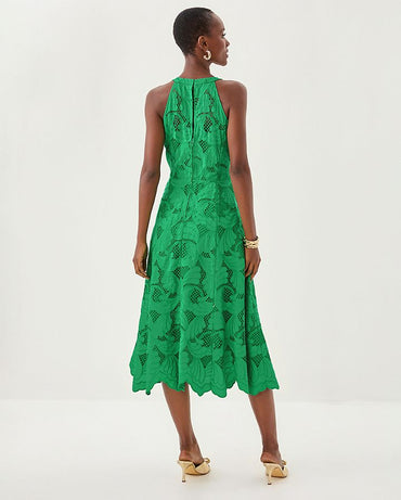 DENISE LACE MIDI DRESS