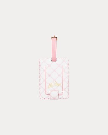 SCALLOPED LUGGAGE TAG