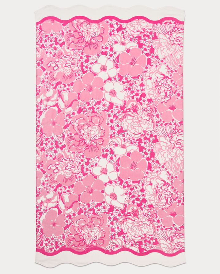 SCALLOPED BEACH TOWEL