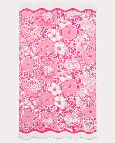 SCALLOPED BEACH TOWEL