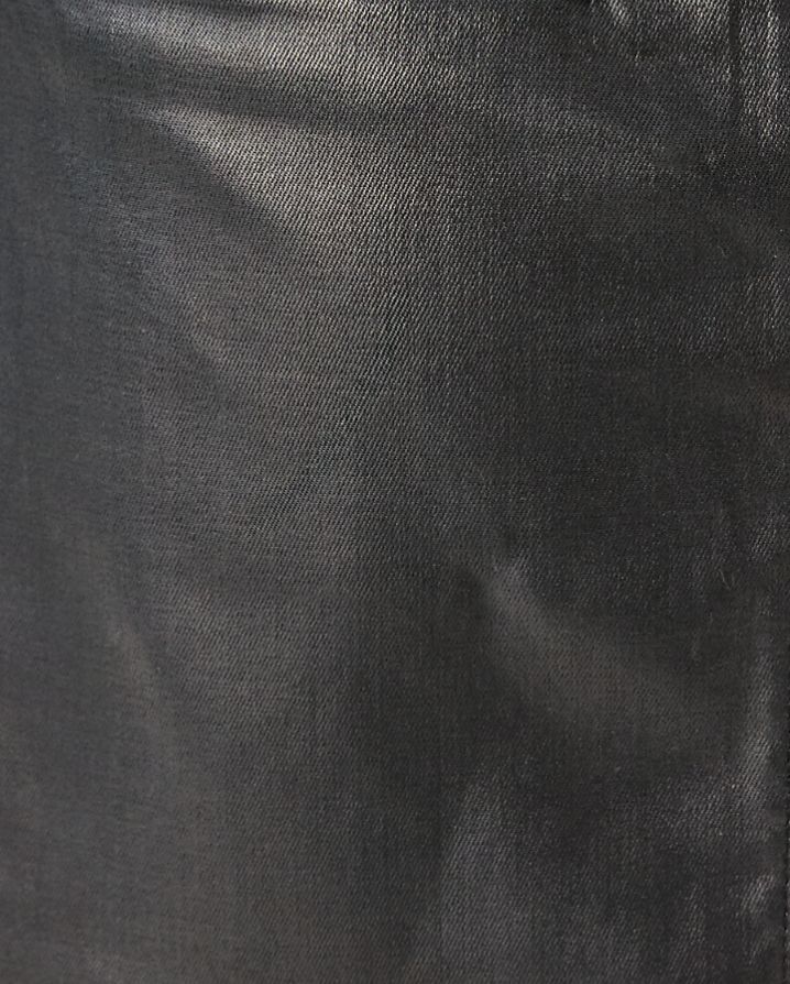 SARISSA STRETCH COATED MINI SKIRT