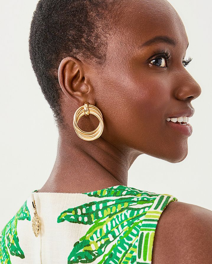 CHEVS KISS DOORKNOCKER EARRINGS