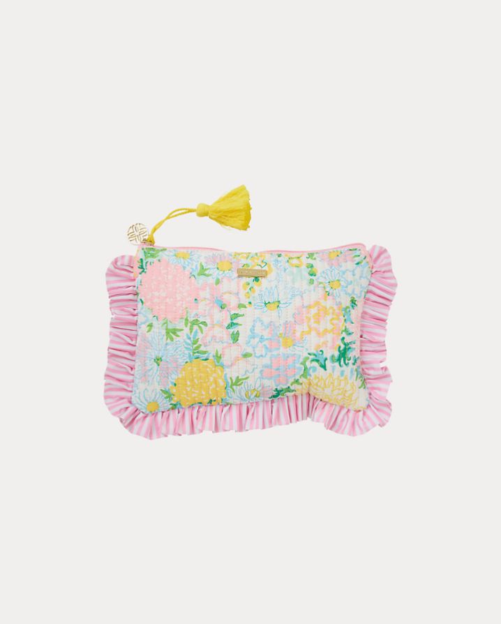 RUFFLE POUCH