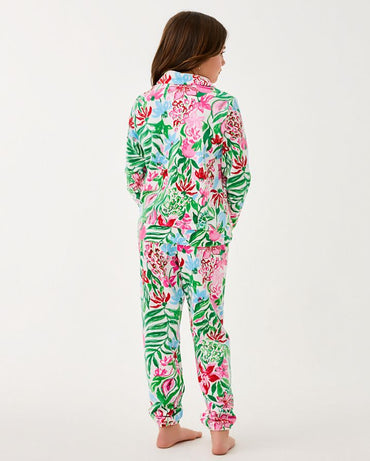 MINI ELENI VELOUR PULLOVER