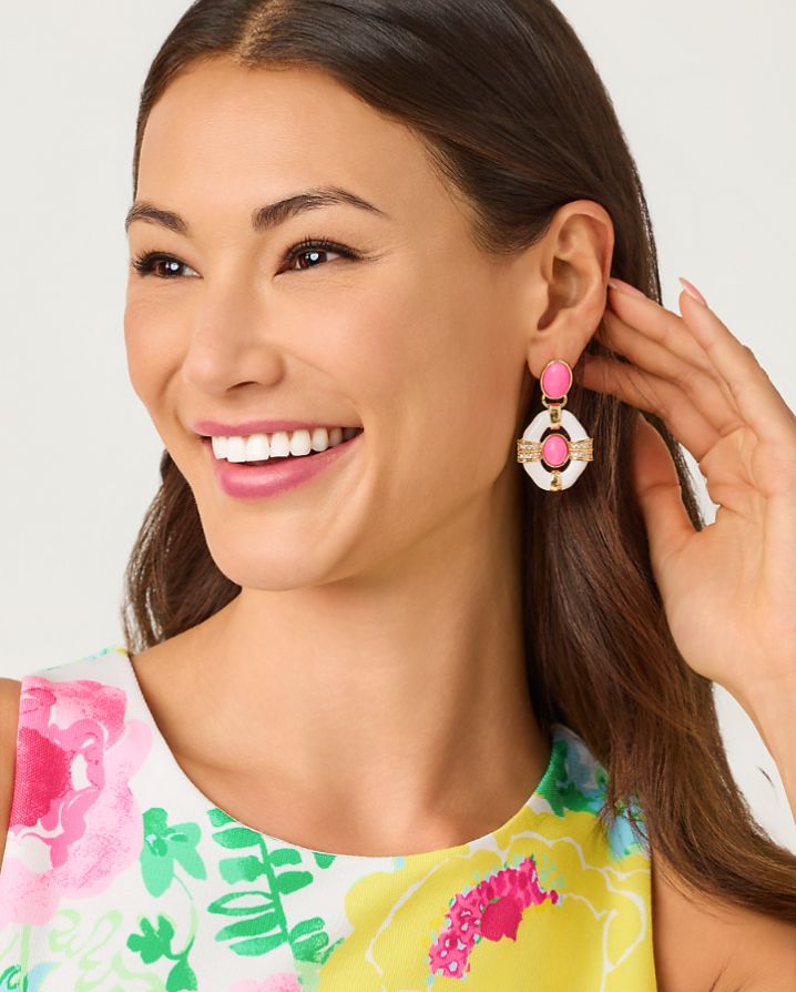 FLEUR DE LILLY DOORKNOCKER EARRINGS