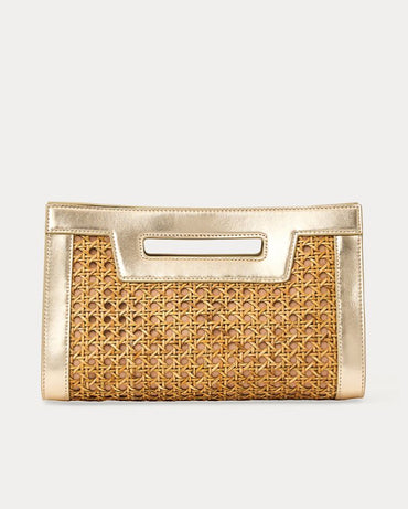 LIZA CANE CLUTCH