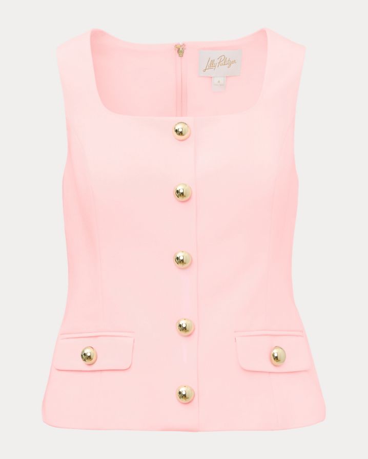 MOIRA SLEVELESS TOP