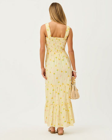 HADLY SMOCKED MAXI DRESS