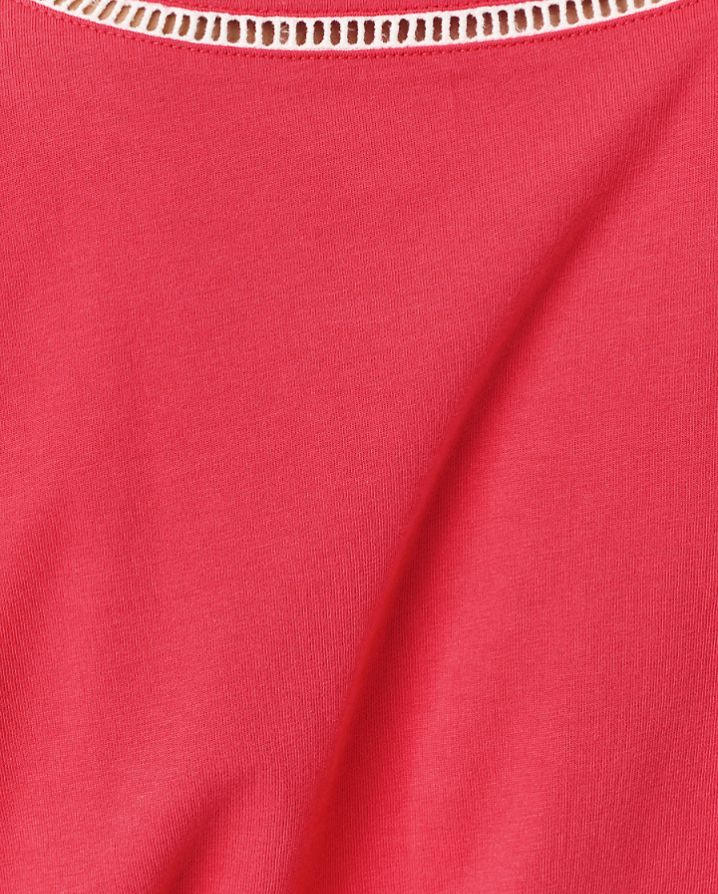 CLAIRMONT LADDER LACE KNIT TOP
