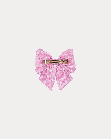 GIRLS EMBELLISHED BOW BARRETTE