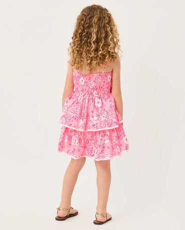 GIRLS AMBIE RUFFLE DRESS