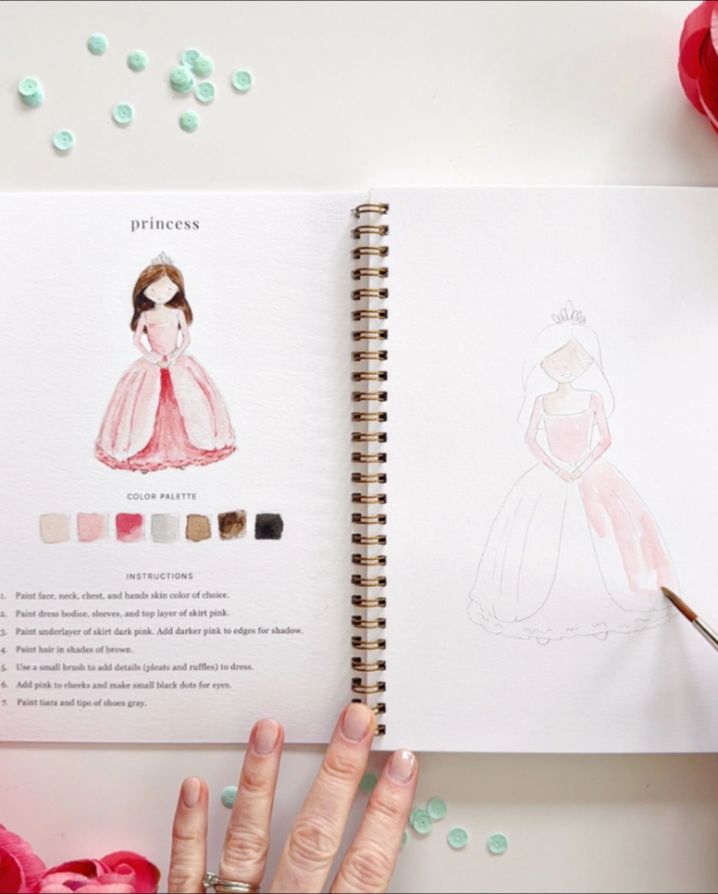 FAIRY TALE WATERCOLOR WORKBOOK