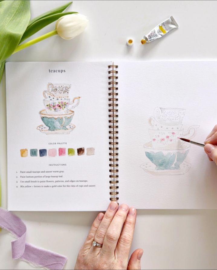 SPRING WATERCOLOR WORKBOOK