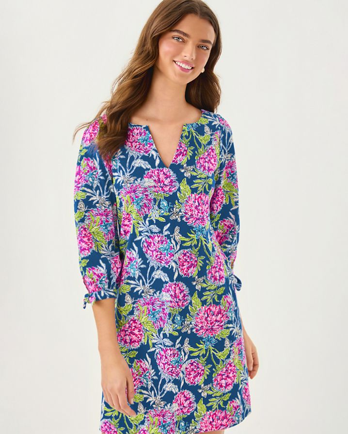 CATH 3/4 SLEEVE DRESS