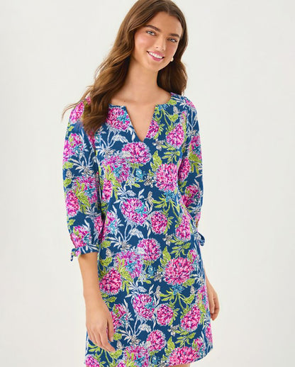 CATH 3/4 SLEEVE DRESS