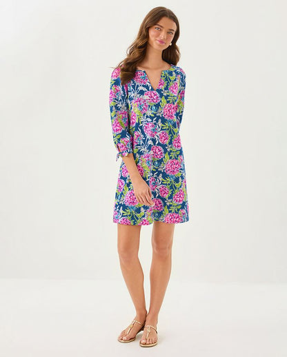 CATH 3/4 SLEEVE DRESS