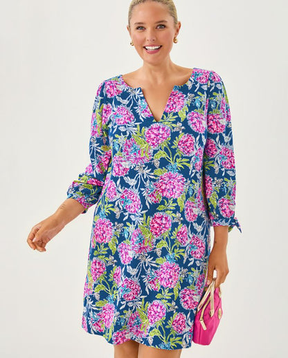 CATH 3/4 SLEEVE DRESS