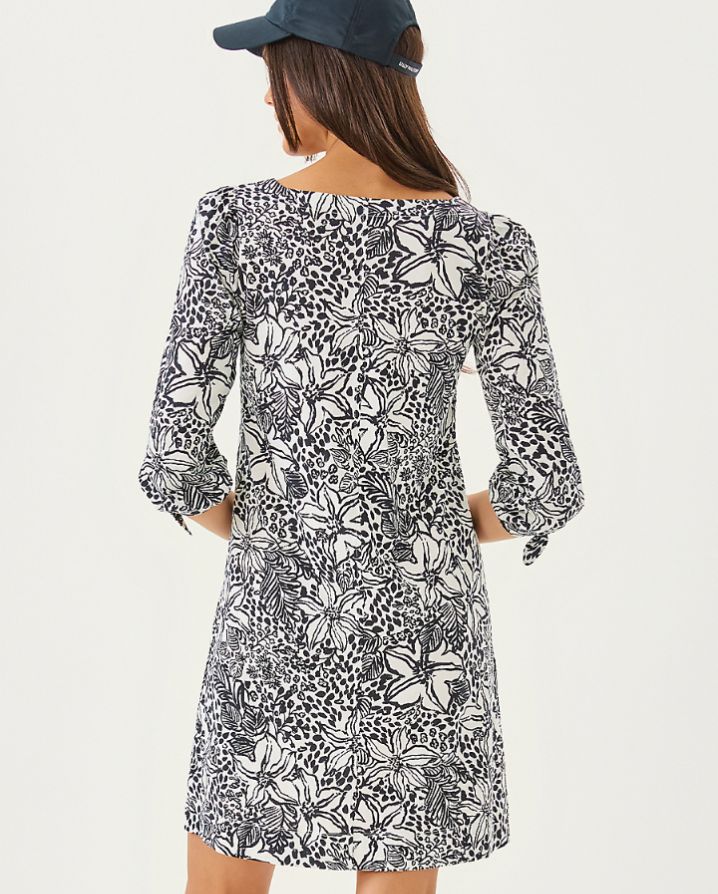 CATH 3/4 SLEEVE DRESS