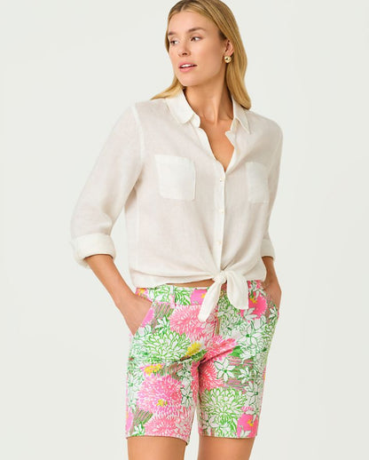 9" NATIA MID-RISE KNIT SHORT