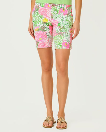 9" NATIA MID-RISE KNIT SHORT