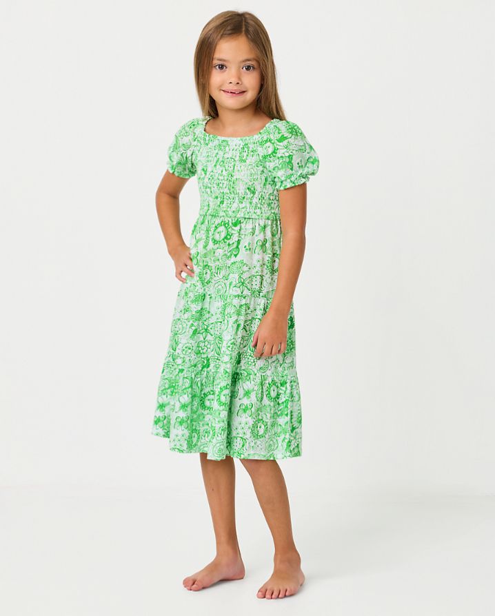 MINI JILLY SLEEVED MIDI DRESS