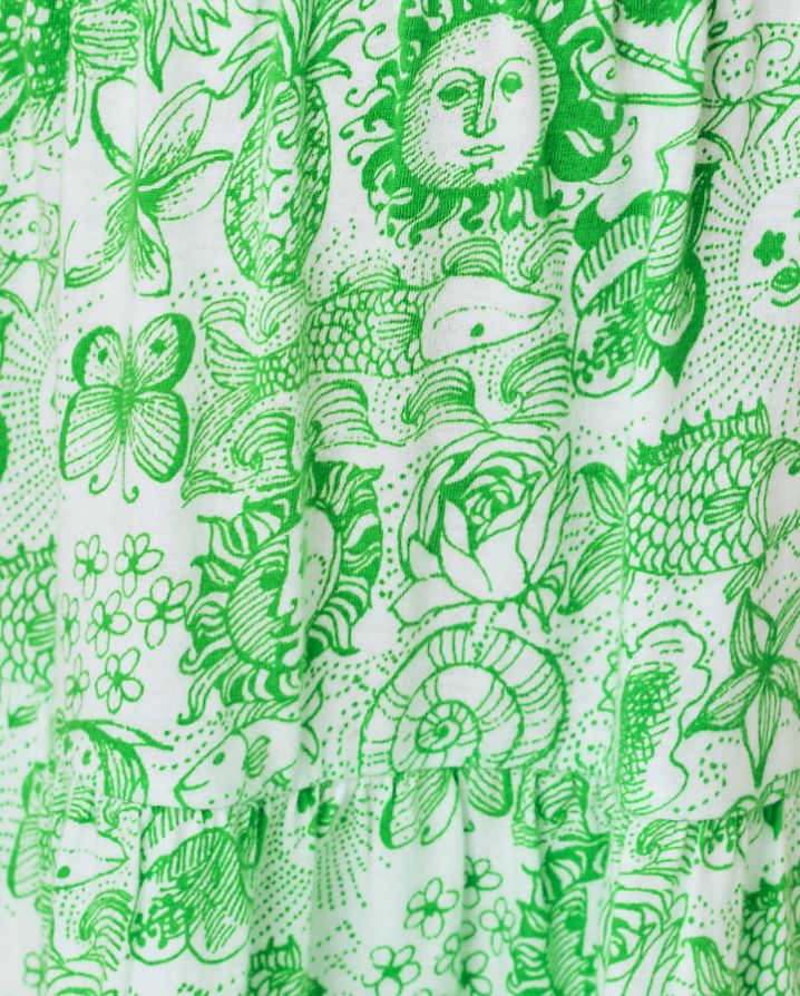 MINI JILLY SLEEVED MIDI DRESS