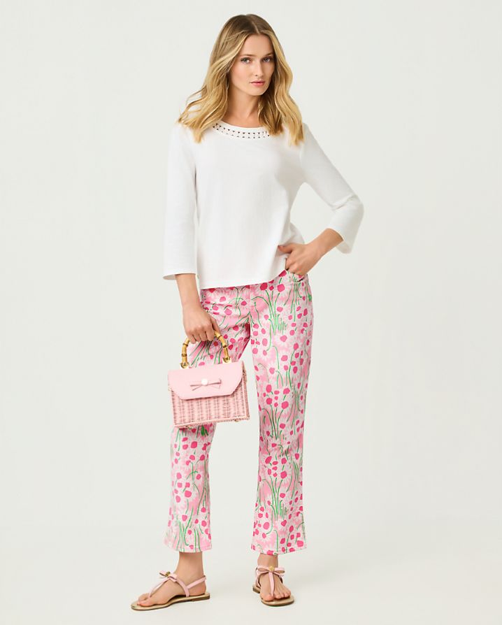 ANNET HIGH RISE CROP FLARE