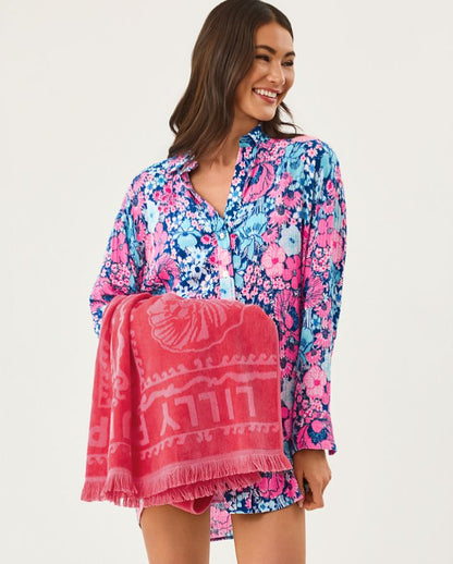 GWP JACQUARD BEACH TOWEL