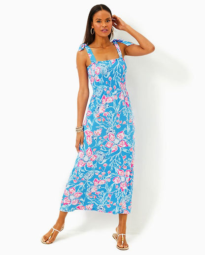 KAILUA SMOCKED MAXI DRESS