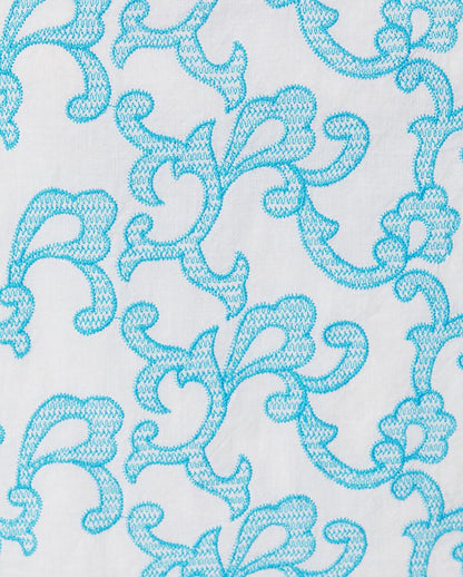 DAHLIANA EMBROIDERED TOP