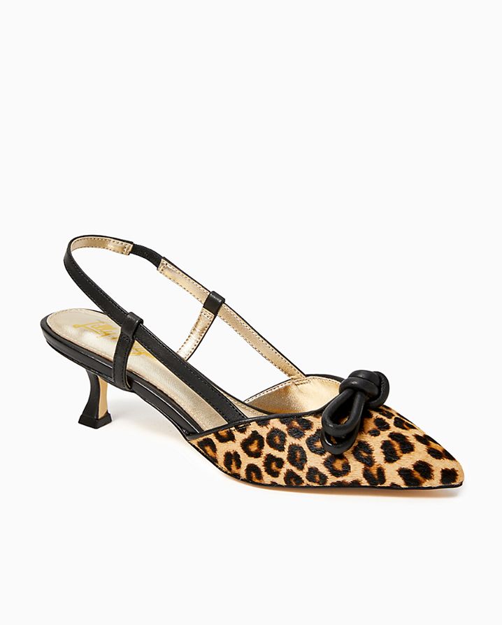 PALMA SLINGBACK KITTEN HEEL