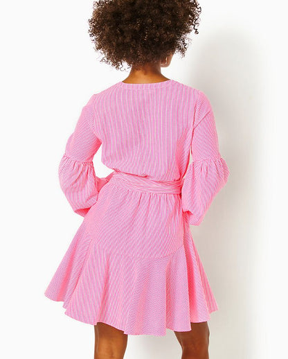 CARLA LS STRIPE DRESS
