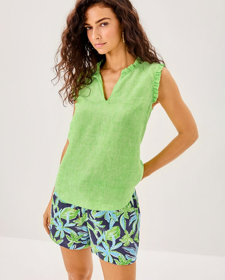 5" CROIX LINEN SHORT