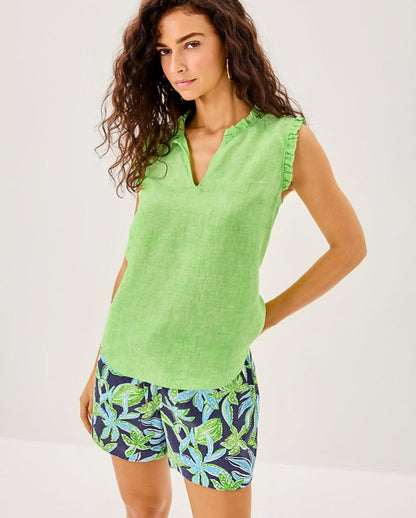 5" CROIX LINEN SHORT