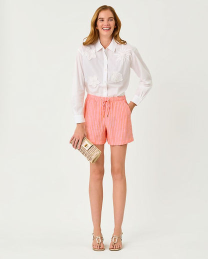 5" CROIX LINEN SHORT