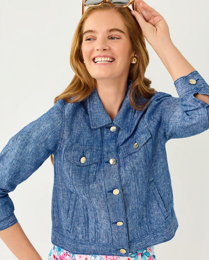 SEASPRAY LINEN JACKET