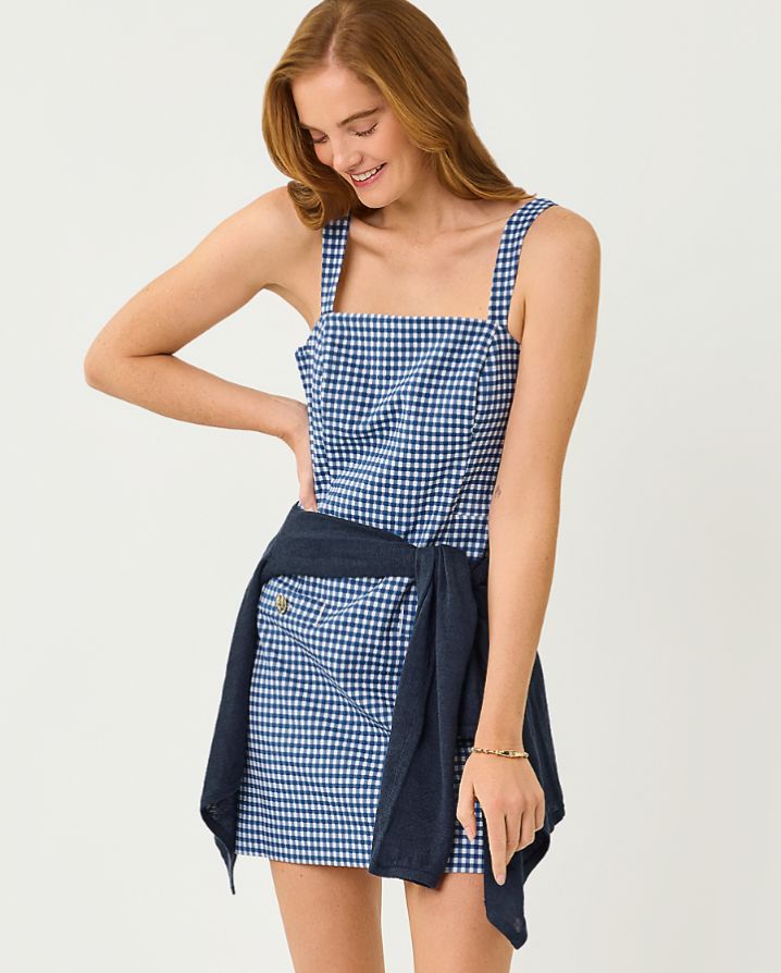 VEDA SKIRTED ROMPER
