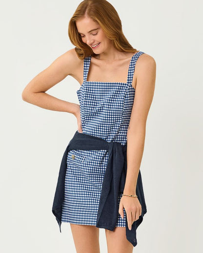 VEDA SKIRTED ROMPER