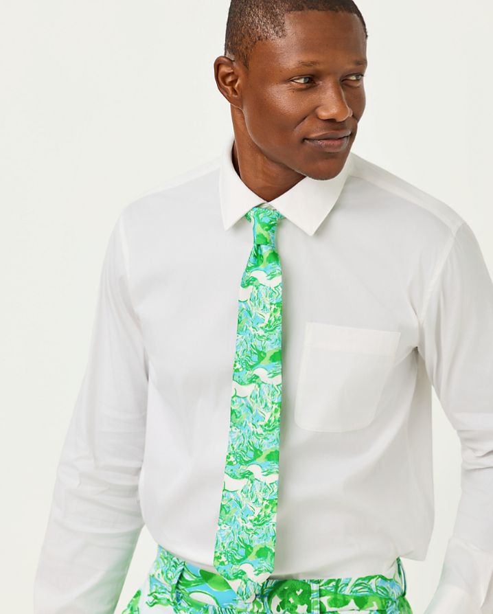 MENS STUFF TIE AND POCKET SQUARE SET