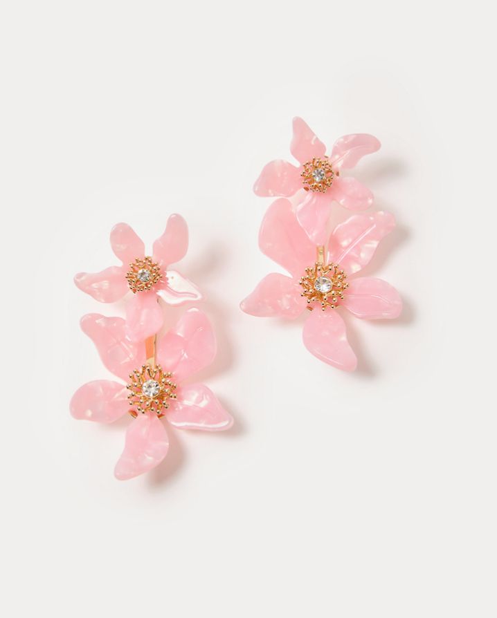 PLUMES IN BLOOM EARRINGS