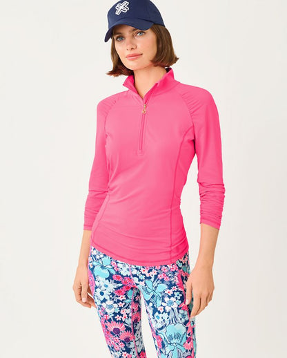 JUSTINE UPF 50+ HALF ZIP
