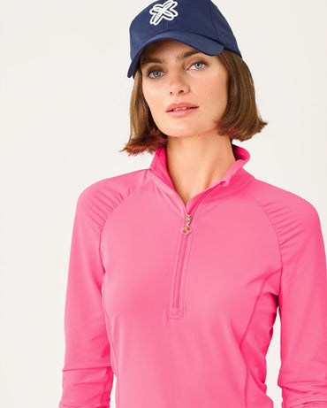 JUSTINE UPF 50+ HALF ZIP