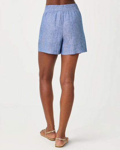4" CAPTINA LINEN SHORT