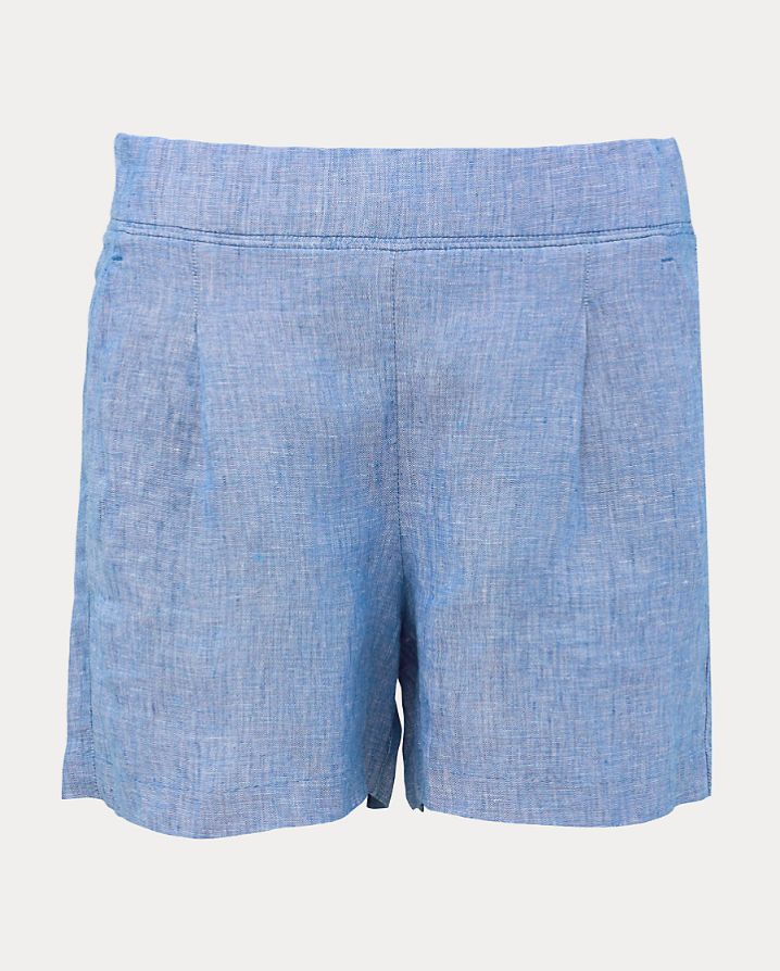 4" CAPTINA LINEN SHORT