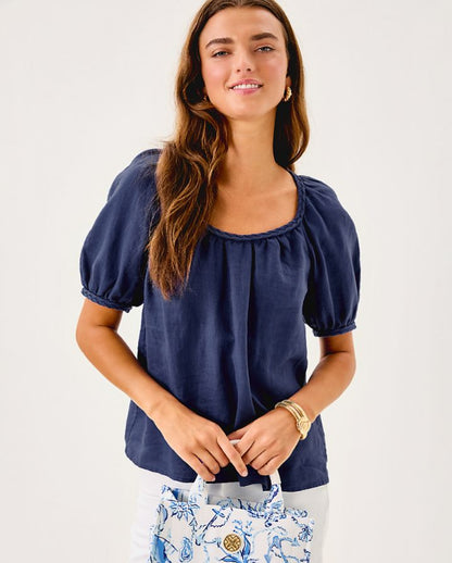 CALAIS SHORT SLEEVE TOP