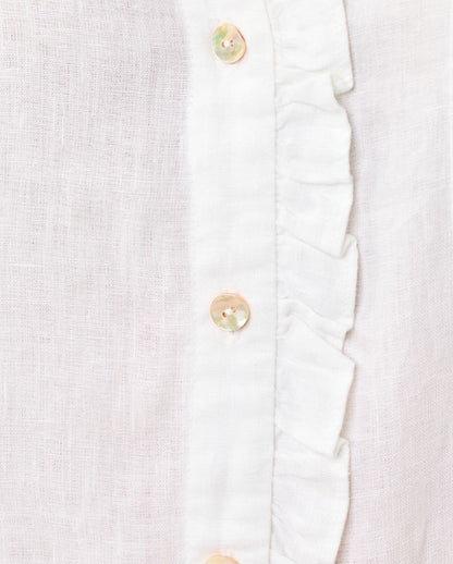 CARDEN RUFFLE TOP