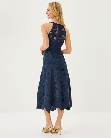 DENISE LACE MIDI DRESS
